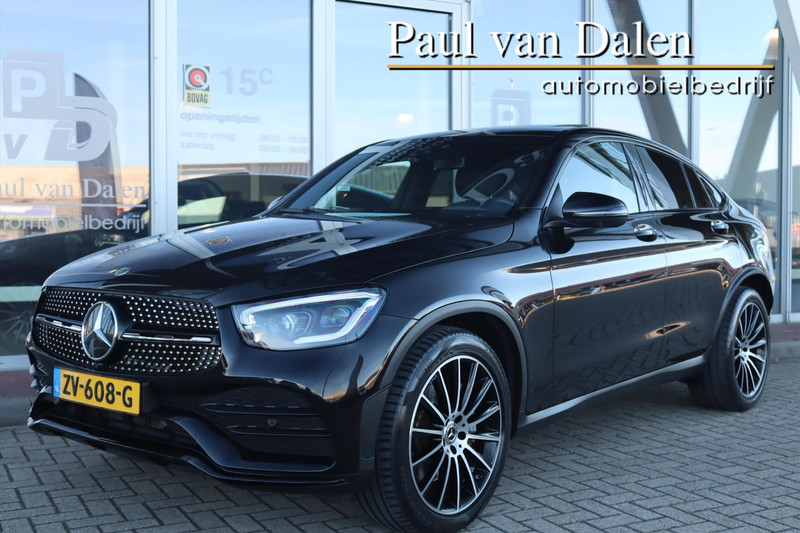 Mercedes-Benz GLC Coupe 200 4MATIC AMG | Facelift | Schuifdak | Burmester | Head Up | Sfeer | 20 Inch | Leer | 360 Camera | Memory | NL Auto |