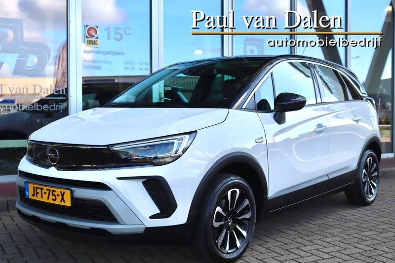 Opel Crossland 1.2T 110PK ELEGANCE Navi | Clima | Two-Tone | Stuur/stoelverw. | Cruise | Camera | Carplay/Android | Led | Pdc | 16 Inch Lm |