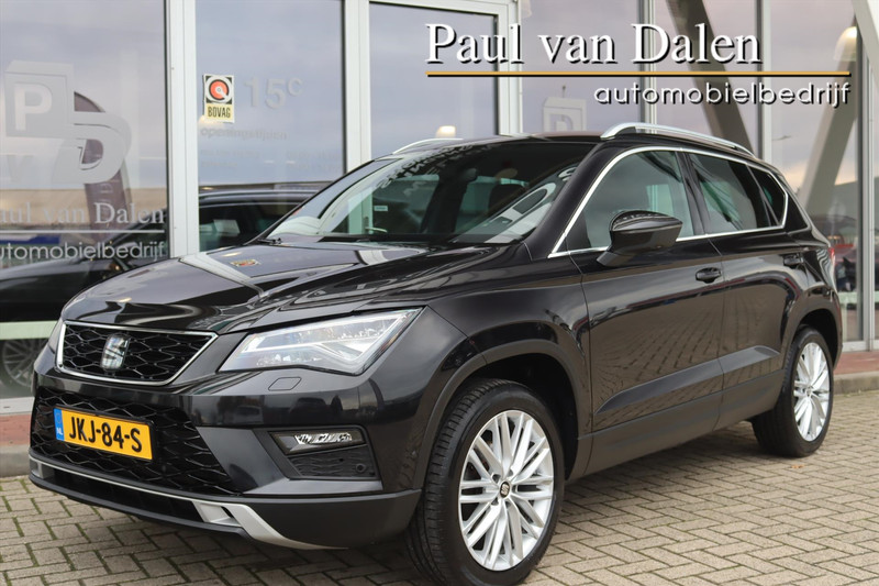 SEAT Ateca 1.5TSI 150PK AUTOMAAT XCELLENCE Navi | Adapt.Cruise | Led | Clima | Keyless | Privacy glass | Camera | 18 Inch Lm |