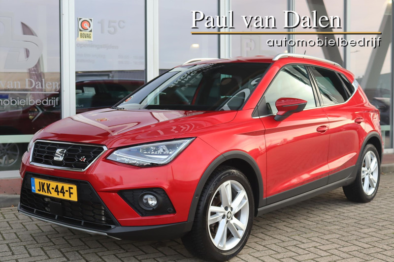 SEAT Arona 1.0TSI 110PK AUTOMAAT (DSG-7) FR Camera | Pdc | Keyless | Adapt.Cruise | Led | Clima | 17 Inch Lm |