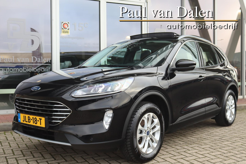 Ford Kuga 2.5 PHEV 225PK AUTOMAAT TITANIUM Panodak | Electr.Trekh | Camera | Navi | Stoel/stuur/voorruitverw. | Cruise | Clima | Pdc v+a |