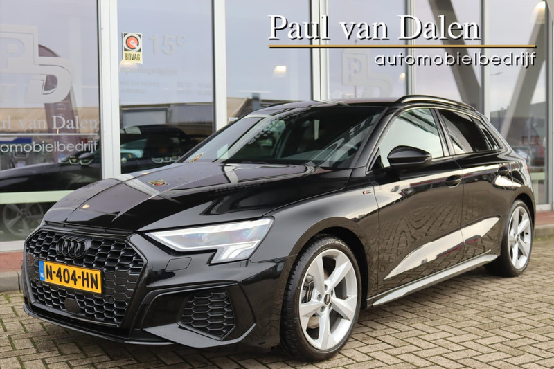 Audi A3 Sportback 35TFSI 150PK AUTOMAAT S-LINE BLACK E.D. Navi | Virtual Cockp. | Led | Clima | Cruise | Carplay/Android | 18 Inch Lm |
