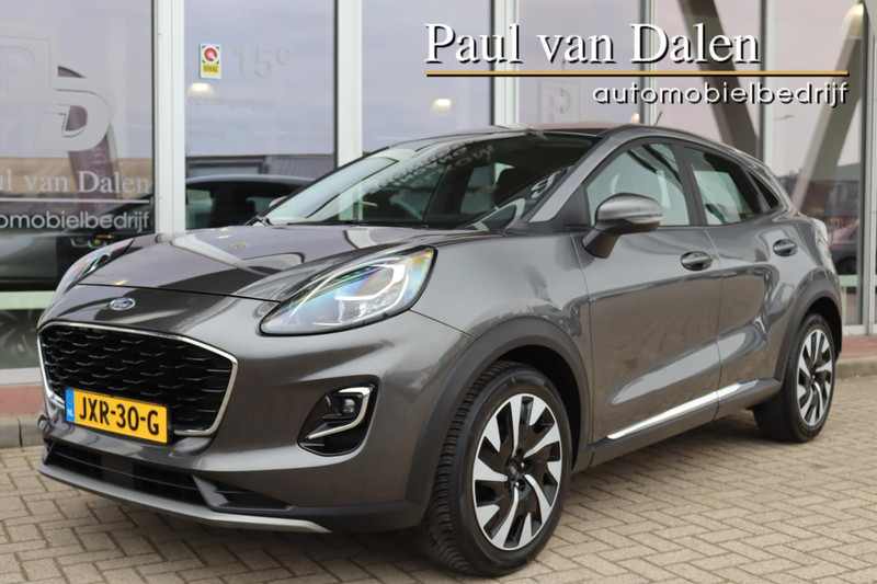 Ford Puma 1.0i Ecoboost 125PK HYBRID AUTOMAAT TITANIUM Navi | Cruise | Pdc | Led | Spraakbediening |