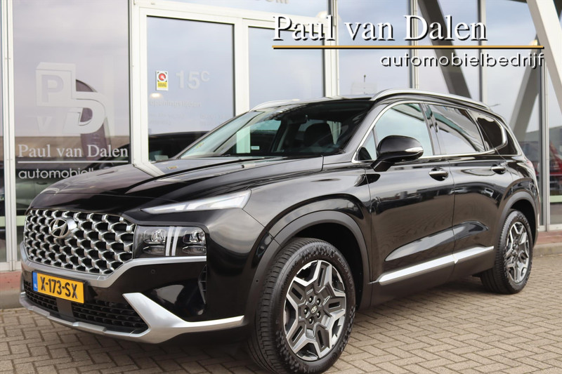 Hyundai Santa Fe 1.6 T-GDi PHEV 265PK PREMIUM 7-PERS. Navi | Adapt.Cruise | Electr.Klep | Memory | Head Up | 360 Camera | Leer | Keyless | 19 Inc