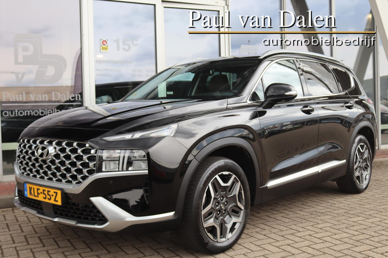 Hyundai Santa Fe 1.6 T-GDi PHEV 265PK PREMIUM 7-PERS. Navi | Adapt.Cruise | Electr.Klep | Camera | Leer | Keyless | 19 Inch Lm |