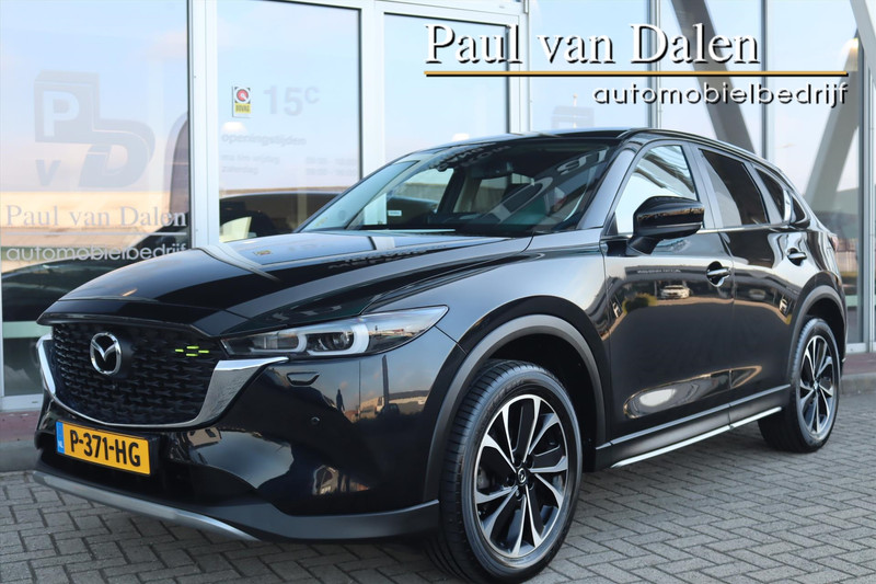 Mazda CX-5 2.0 SKYACTIV-G 165PK AUTOMAAT NEWGROUND Trekhaak | Navi | 360 Camera | Cruise | Head Up | Keyless | 19 Inch Lm |