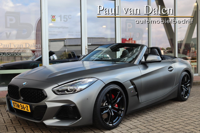 BMW Z4 Roadster (g29) M40i 340PK M-SPORT SHADOW LINE Frozen Grey | Adapt.Onderstel | Head-Up | Harman Kardon | Comfort Acces | 19 Inch 